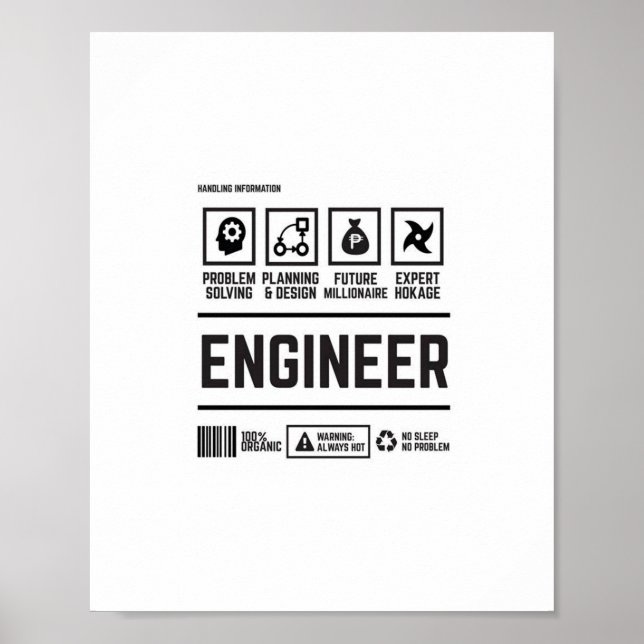 engineer poster (Front)