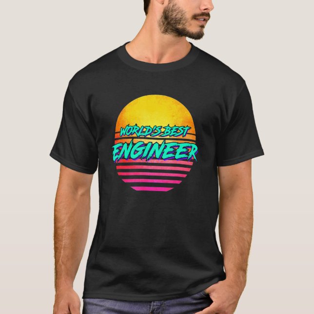 Engineer Profession Humour Quote T-Shirt (Front)