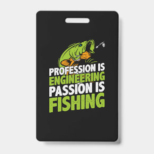 Engineer Profession Is Engineering ID Badge
