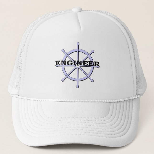 Engineer Ship Wheel Hat (Front)