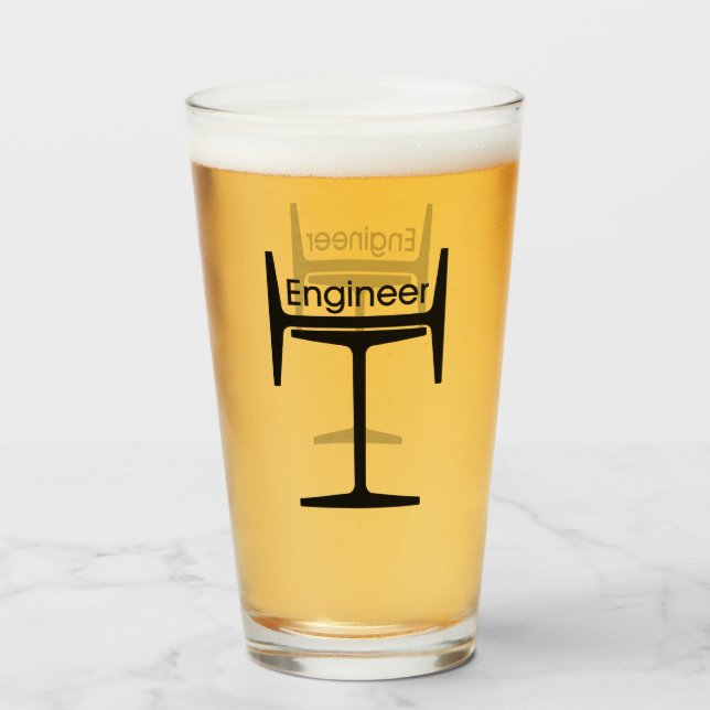 Engineer Steel Beams Glass (Front Filled)