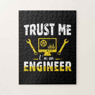 Engineer Trust Me I Am An Engineer Jigsaw Puzzle