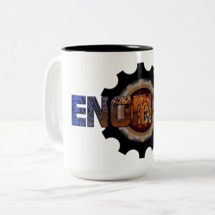 Engineer Two-Tone Coffee Mug