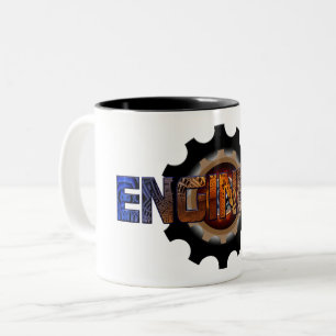 Engineer Two-Tone Coffee Mug