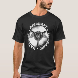 Engineer Wings Technician   Aircraft Mechanic T-Shirt