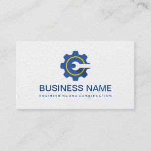 Engineering and Construction Business Cards