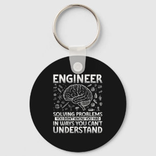 Engineering Apparel For Men Women Kids. Funny Engi Key Ring
