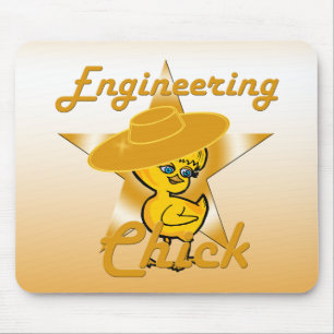 Engineering Chick #10 Mouse Mat