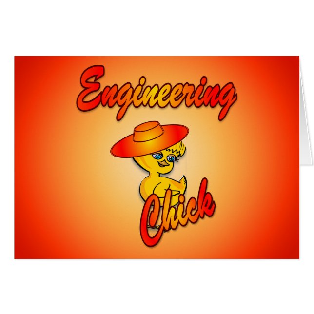 Engineering Chick #5 (Front Horizontal)