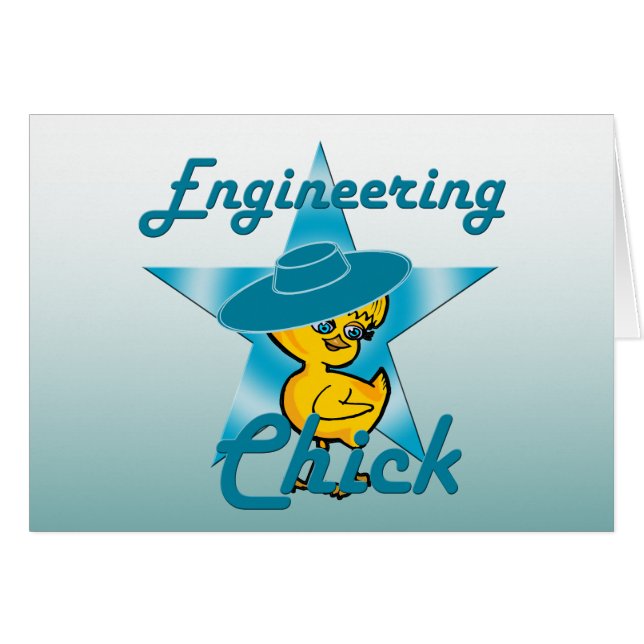 Engineering Chick #7 (Front Horizontal)