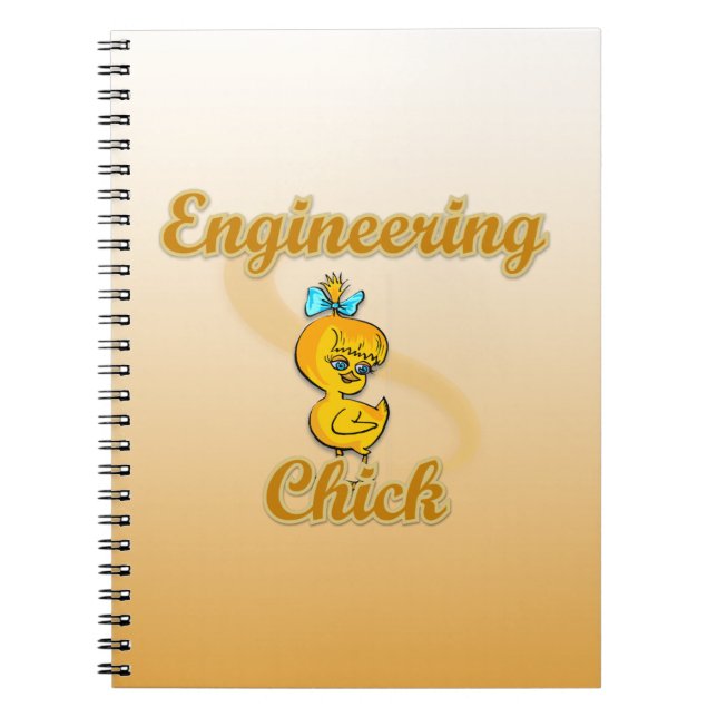 Engineering Chick Notebook (Front)