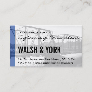 Engineering Consultant Business Card