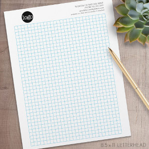 Engineering Graph Pad Calcpad with Company Logo Custom Letterhead