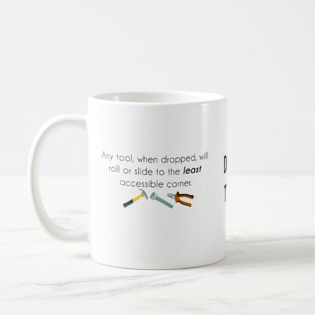 Engineering humour coffee mug (Left)