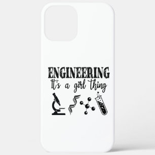 Engineering It's a Girl Thing iPhone 12 Pro Max Case