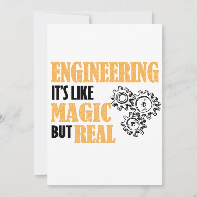 Engineering - It's Like Magic But Real Funny (Front)