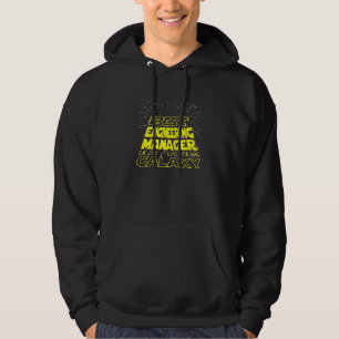 Engineering Manager Cool Galaxy Job Hoodie