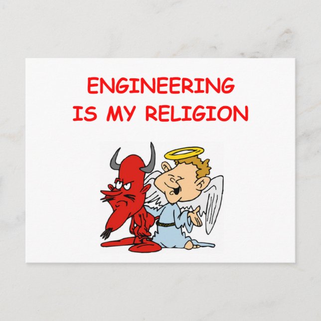 engineering postcard (Front)