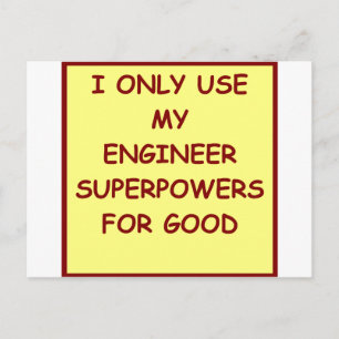 engineering postcard