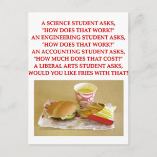 engineering postcard