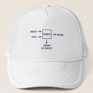 Engineering Sarcasm By-product Trucker Hat