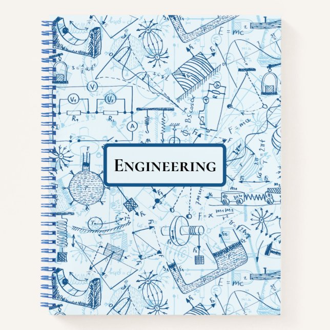 Engineering Spiral Notebook (Front)