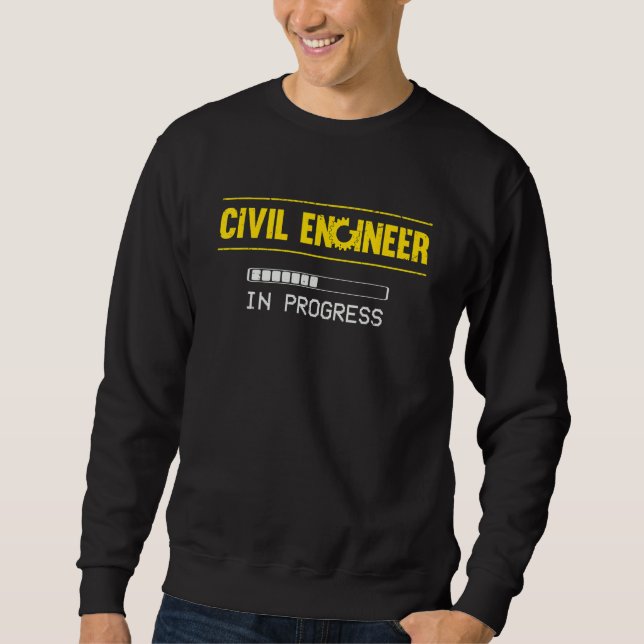 Engineering Student Civil Engineer Humor Tee (Front)