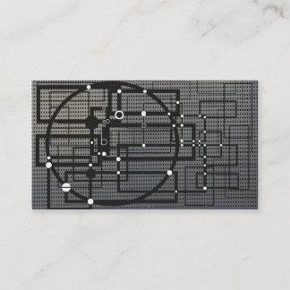 Engineering style bussines card