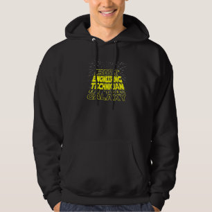 Engineering Technician Cool Galaxy Job Hoodie