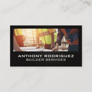Engineers and Architects   Construction Business Card