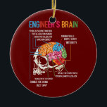 Engineer's Brain Funny Engineering Games Process Ceramic Tree Decoration<br><div class="desc">Engineer's Brain Funny Engineering Games Process Engineer Gift. Perfect gift for your dad,  mum,  papa,  men,  women,  friend and family members on Thanksgiving Day,  Christmas Day,  Mothers Day,  Fathers Day,  4th of July,  1776 Independant day,  Veterans Day,  Halloween Day,  Patrick's Day</div>