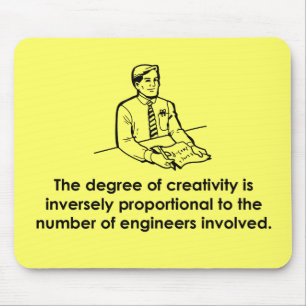 Engineers & Creativity Mouse Mat