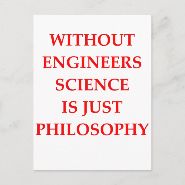 ENGINEERS POSTCARD (Front)