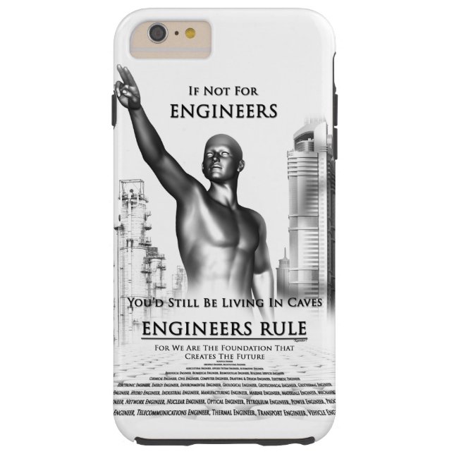 Engineers Rule Case-Mate iPhone Case (Back)