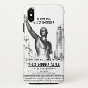 Engineers Rule iPhone X Case