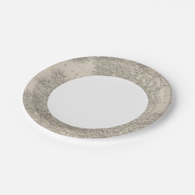 England 10 paper plate (Angled)