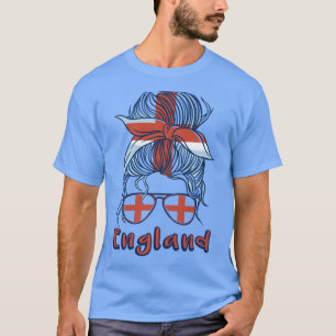 England 2022 English Girl football World Cup Engli T-Shirt
