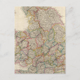 England 3 postcard