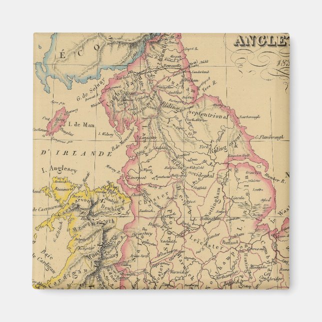 England 4 magnet (Front)