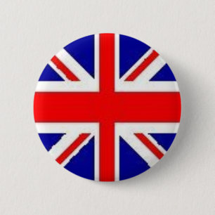 england 6 cm round badge