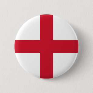 england 6 cm round badge