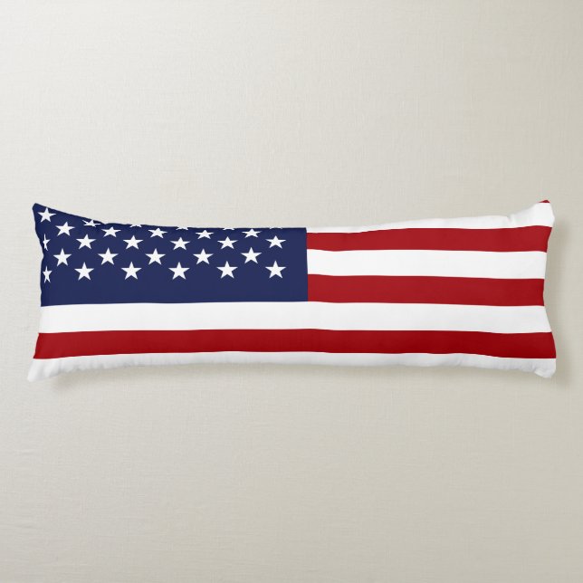 England and American Flag Body Cushion (Front)