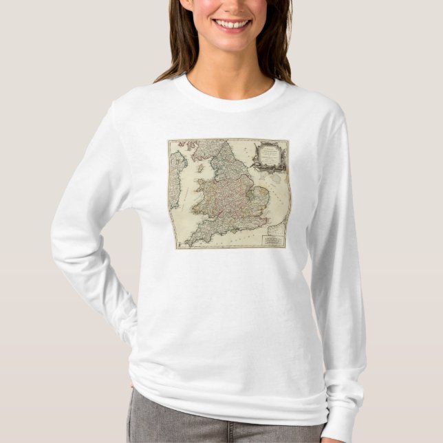 England and Wales 2 T-Shirt (Front)