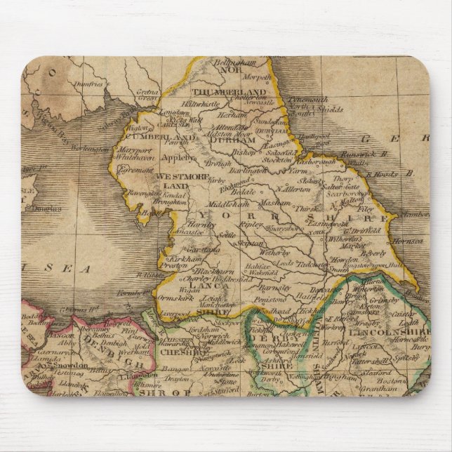 England and Wales 4 Mouse Mat (Front)