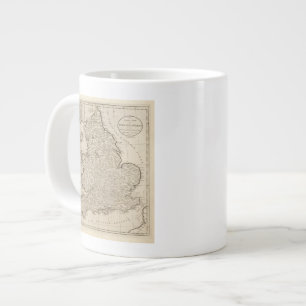 England and Wales 6 Large Coffee Mug