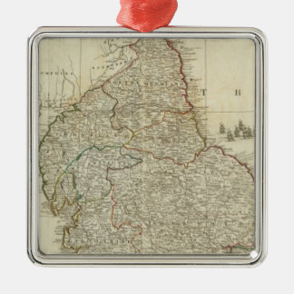 England and Wales Northern section Metal Tree Decoration