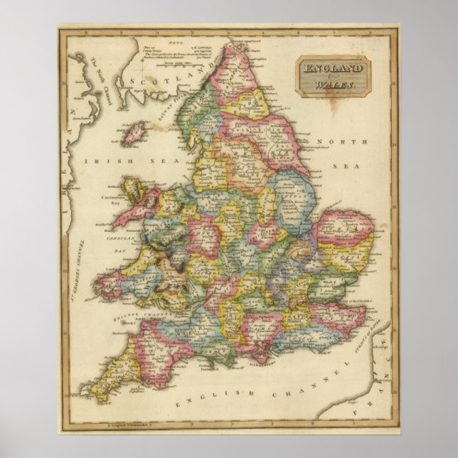 England and Wales Poster (Front)