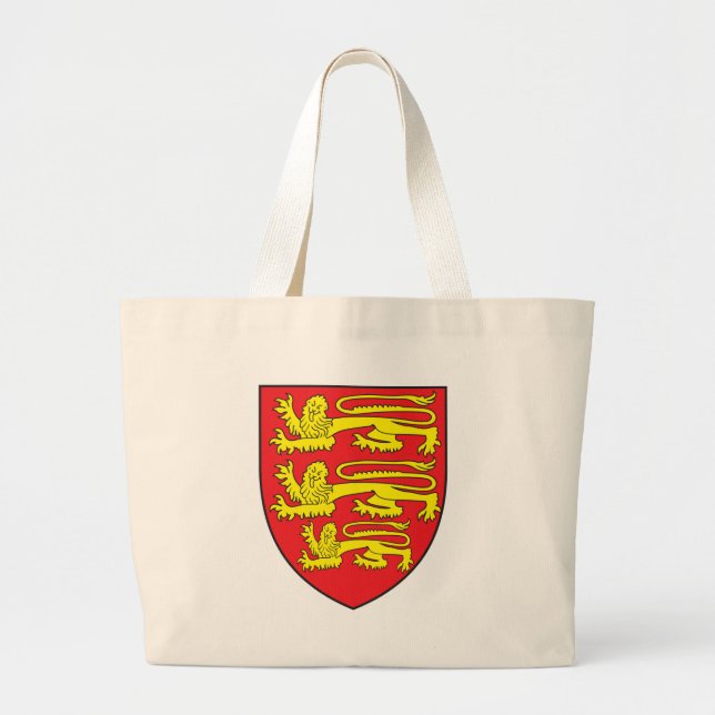 England Coat Of Arms Large Tote Bag (Front)