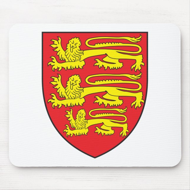 England Coat of Arms Mousepad (Front)