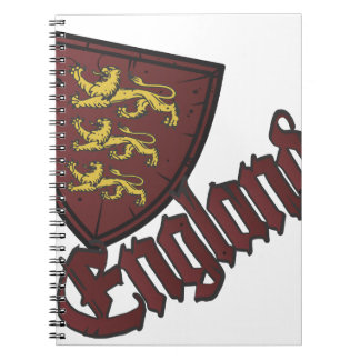 England Coat of Arms Notebook